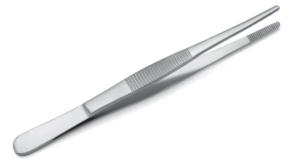 Pinza anatomica standard in inox 15 cm - sterile