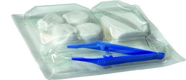 Set medicazione Raucoset sterile per cura domiciliare