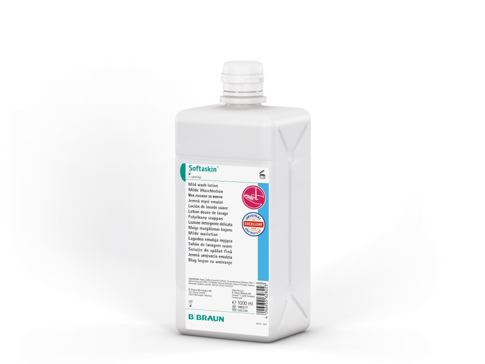 Softaskin 1000 ml - detergente per mani e corpo pH neutro