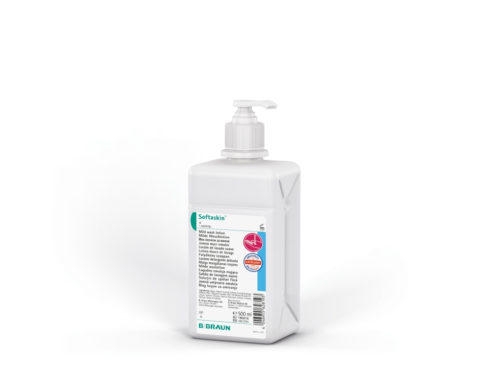 Softaskin 500 ml con dosatore - detergente per mani e corpo pH neutro